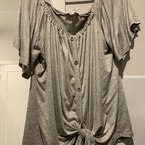 Off the shoulder top